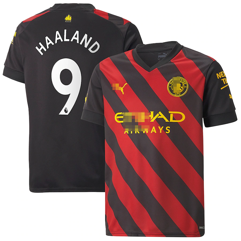 Camiseta Haaland 9 Manchester City Away 2022/2023
